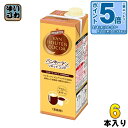 〔エントリーでポイント5倍!〕 バンホーテン リキッドココア ストレートタイプ 1L 紙パック 6本入