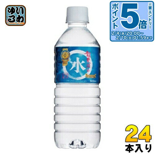 〔エントリーでポイント5倍！〕 岩泉 龍泉洞の水 500ml ペットボトル 24本入 ウォーター 天然水 中硬水