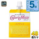 〔エントリーでポイント5倍!〕 大塚製薬 カロリーメイトゼリー アップル味 215g パウチ 24個入×2 まとめ買い バランス栄養食