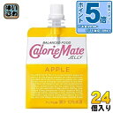 〔エントリーでポイント5倍!〕 大塚製薬 カロリーメイトゼリー アップル味 215g パウチ 24個入 バランス栄養食
