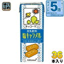〔エントリーでポイント5倍!〕 キッコーマン 豆乳飲料 塩キャラメル 200ml 紙パック 36本 (18本入×2 まとめ買い) 豆乳飲料 塩分補給 kikkoman