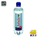 ロスバッハー ナチュラルミネラルウォーター パワースパークリング 500ml ペットボトル 48本 (24本入×2 まとめ買い) 〔ミネラルウォーター〕