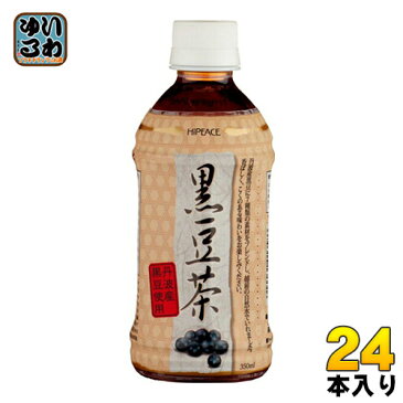 盛田 ハイピース 黒豆茶 350ml ペットボトル 24本入 〔お茶〕