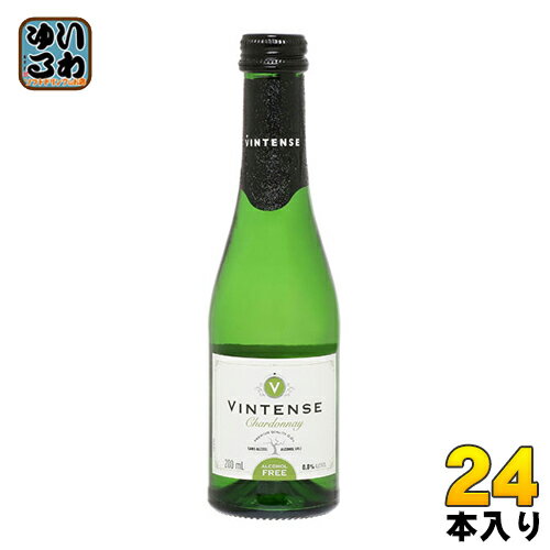 湘南貿易 ヴィンテンス シャルドネ ミニ 200ml 瓶 24本入 〔ノンアルコールワイン シャルドネ〕