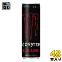 アサヒ モンスター キューバリブレ 355ml 缶 24本入×2 まとめ買い〔炭酸飲料 エナジードリンク 栄養ドリンク もんすたー Monster〕