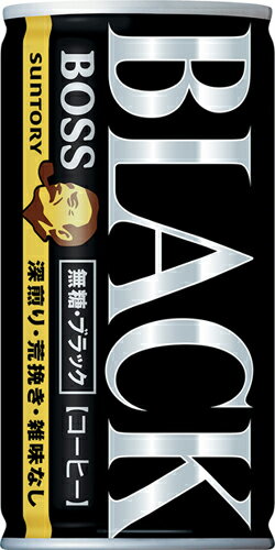 サントリー BOSS ボス 無糖ブラック 185g 缶 30本入 缶コーヒー 珈琲〔訳あり 今だけ B級品 見切り品 お買い得 特価 ディスカウント 大処分〕