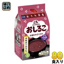 森永製菓 フリーズドライ おうち茶屋 おしるこ 4食×10袋入×2 まとめ買い〔MORINAGA　粒あん　つぶあん　小豆　粒あん つぶあん お汁粉 ぜんざい〕