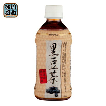 盛田 ハイピース 黒豆茶 350ml ペットボトル 48本 (24本入×2 まとめ買い) 〔お茶〕