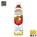 カゴメ トマトジュース プレミアム 食塩無添加 720ml ペットボトル 30本 (15本入×2 まとめ買い)〔2019年 とれたてストレート 数量限定 PREMIUM 食塩不使用 無塩 とまとじゅーす 野菜ジュース 100％ プレミアムトマトジュース 国産トマト100％〕