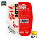 佐藤食品 サトウのごはん 新潟県産コシヒカリ 200gパック 20個入×2 まとめ買い〔さとうのごはん　さとうのご飯　佐藤のごはん　インスタントご飯　レトルト　レトルトパウチ食品〕