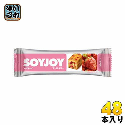 大塚製薬 SOYJOYソイジョイ ストロベリー 48本入 グルテンフリー 栄養食品