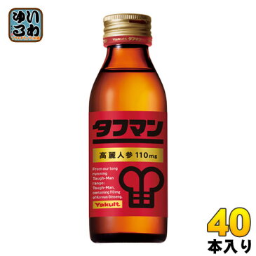 ヤクルト タフマン 110ml 瓶 40本入 〔栄養ドリンク〕