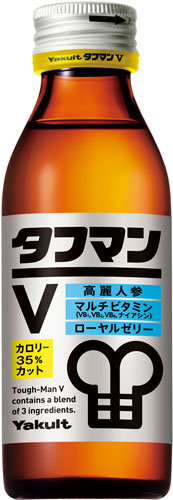 ヤクルト タフマンV 110ml 瓶 40本入 〔栄養ドリンク〕