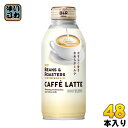 UCC BEANS＆ROASTERS カフェラテ 375g ボトル缶 48本 (24本入×2 まとめ買い) 〔コーヒー〕