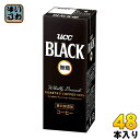 〔7 OFFクーポン P5倍〕 UCC ブラック無糖 200ml 紙パック 48本 (24本入×2 まとめ買い) ブラックコーヒー 珈琲 無糖 〔コーヒー〕