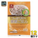 無料 たっぷり素材の雑穀ごはん (30g×8袋)×12個 【全国こだわりご当地グルメ】 はくばく