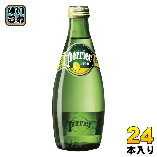 ペリエ レモン 330ml 瓶 24本入 炭酸水 無糖 炭酸飲料