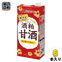 メロディアン 酒粕甘酒 1L 紙パック 6本入