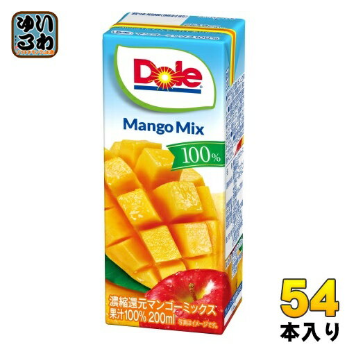 󃁃O~N Dole}S[~bNX100% 200ml pbN 54{ (18{~3 ܂Ƃߔ)