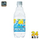 サントリー 天然水スパークリング レモン (VD用) 480ml ペットボトル 24本入 無糖炭酸 炭酸水