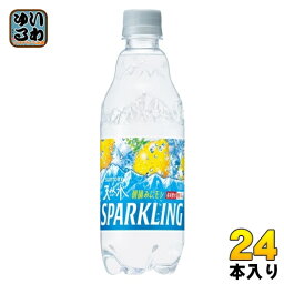 サントリー 天然水スパークリング レモン (VD用) 480ml ペットボトル 24本入 無糖炭酸 炭酸水