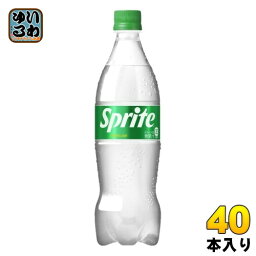 コカ・コーラ スプライト 700ml ペットボトル 40本 (20本入×2 まとめ買い) 炭酸飲料