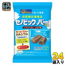 ブルボン セノビックバー ミニ ソフトクッキー ココア味 133g 24袋 (12袋入×2 まとめ買い) お菓子 栄養食 栄養機能食品 1