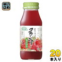 楽天いわゆるソフトドリンクのお店マルカイ 順造選 クランベリー 180ml 瓶 20本入 果肉ジュース