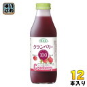 順造選 クランベリー マルカイ 順造選 クランベリー100 500ml 瓶 12本入 果汁飲料