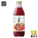 順造選 クランベリー マルカイ 順造選 クランベリー 1000ml 瓶 12本 (6本入×2 まとめ買い) 果汁飲料