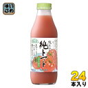 マルカイ 順造選 純トマト 500ml 瓶 24本 (12本入×2 まとめ買い) 野菜ジュース トマトジュース
