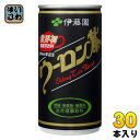 伊藤園 ウーロン茶 190g 缶 30本入 茶飲料 烏龍茶 無糖 無着色 無香料