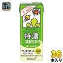 キッコーマン 特濃調製豆乳 200ml 紙パック 36本 (18本入×2 まとめ買い) 豆乳飲料 調整豆乳 特定保健用食品