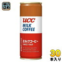 UCC COFFEE ミルクコーヒー 250g 缶 30本入