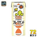 キッコーマン 豆乳飲料 フルーツサンド 200ml 紙パック 72本 (18本入×4 まとめ買い) 豆乳 いちご クリーム