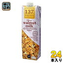 ハルナプロデュース 137ディグリーズ ウォールナッツミルク 1000ml 紙パック 24本 (12本入×2 まとめ買い) ナッツミルク 無添加 137degr...