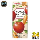 ヤクルト きになる野菜 アップル&キャロット 200ml 紙パック 24本入 果汁飲料 野菜ジュース