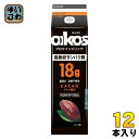 ダノンジャパン オイコス プロテインドリンク 高吸収タンパク質18g カカオ風味 240ml 紙パック 12本入 CACAO 脂肪0 砂糖不使用 常温保存可能