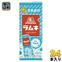 マルサンアイ 豆乳飲料 森永ラムネ味 200ml 紙パック 24本入 豆乳飲料 ラムネ風味