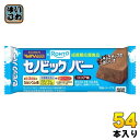 ブルボン セノビックバー ココア味 54本 (9本入×6 まとめ買い) 栄養機能食品 栄養調整食品 カルシウム ビタミンD 鉄