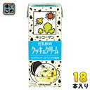キッコーマン 豆乳飲料 クッキー&クリーム 200ml 紙パック 18本入 豆乳飲料 イソフラボン バニラ風味