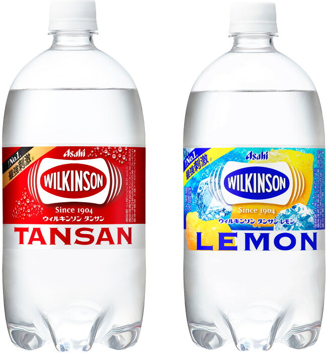 ウィルキンソン タンサン レモン 1L ペットボトル 選べる 24本 (12本×2) アサヒ よ...