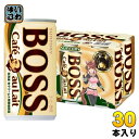 サントリー BOSS ボス カフェオレ ウマ娘デザイン 185g 6缶パック×5 (合計30本) 缶コーヒー コーヒー飲料 期間限定 BOSS×ウマ娘コラボグッ...