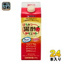 タマノイ はちみつ黒酢ダイエット 濃縮タイプ 500ml 紙パック 24本 (12本入×2 まとめ買い) 黒酢飲料 飲む酢 ビタミンC