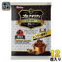 ハウス プロ クオリティ ビーフカレー 辛口 4袋×12個(6個入×2 まとめ買い) プロクオリティ レトルト レンジで簡単