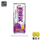 ダイドー フリスク スパークリング グレープ 250ml 缶 60本 (30本入×2 まとめ買い) 炭酸飲料 FRISK シュガーレス 機能性表示食品 無糖 ブ...