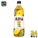 CJジャパン 美酢 ミチョ パイナップル 900ml プラスチックボトル 24本 (12本入×2 まとめ買い) 酢飲料 希釈用 お酢 果実酢