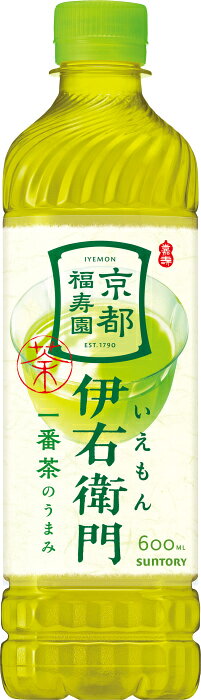 サントリー 緑茶 伊右衛門 600ml ペットボトル 48本 (24本入×2 まとめ買い) 緑茶 お茶