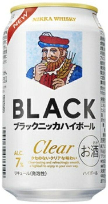 アサヒビール ブラックニッカ クリア ハイボール 350ml 缶 48本 (24本入×2 まとめ...