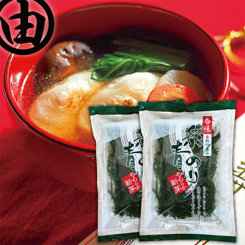 糸青のり すじ青のり スジ青のり 糸海苔 焼き海苔 糸のり 7g ×2袋 海苔 焼き海苔 国産 国内産 はばのりと一緒にふりかけて風味をプラス 雑煮 お雑煮 おぞうに もち おもち 餅 お餅 トッピング 正月 お正月 無添加 葉酸 鉄 タウリン 栄養 のり 【送料無料】のサムネイル